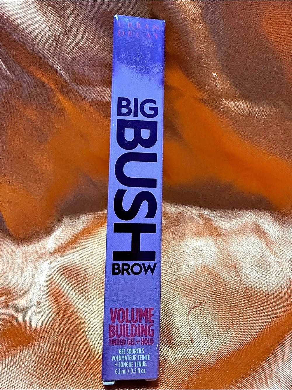 Urban Decay They're Real! BIG BUSH Brow Volumizing Gel Dark Drapes NWT